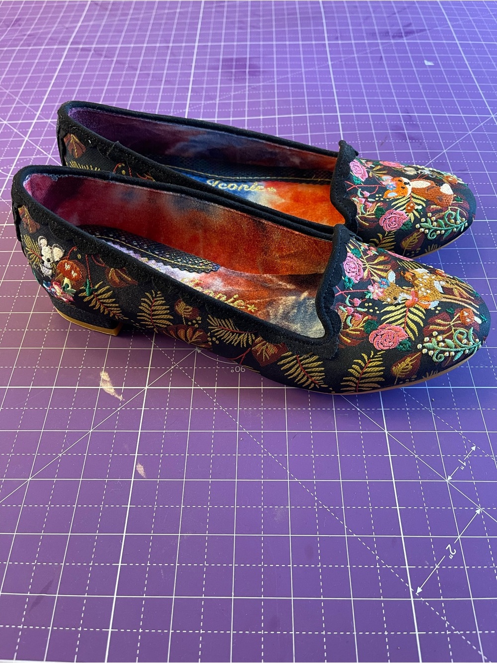 NWOB Irregular Choice Sulu Flats Size 38 - Picture 3 of 4
